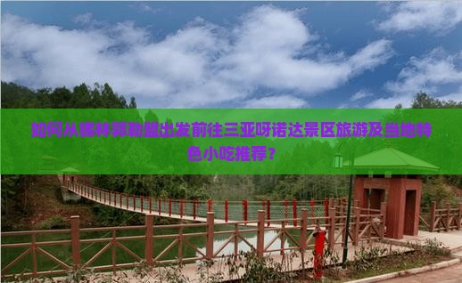 如何从锡林郭勒盟出发前往三亚呀诺达景区旅游及当地特色小吃推荐？