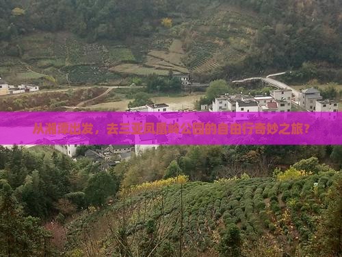 从湘潭出发，去三亚凤凰岭公园的自由行奇妙之旅？