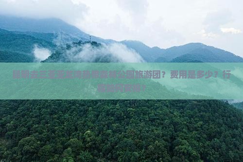 昆明去三亚亚龙湾热带森林公园旅游团？费用是多少？行程如何安排？