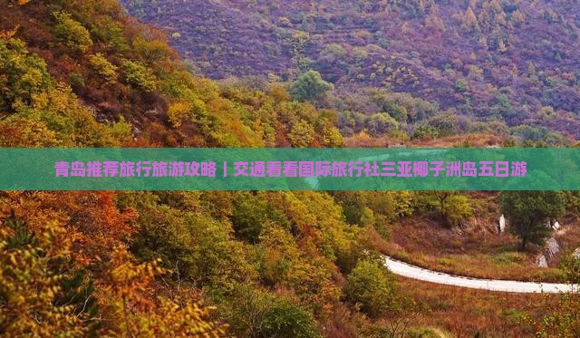 青岛推荐旅行旅游攻略｜交通看看国际旅行社三亚椰子洲岛五日游