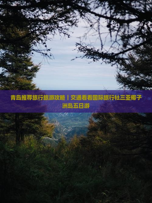 青岛推荐旅行旅游攻略｜交通看看国际旅行社三亚椰子洲岛五日游