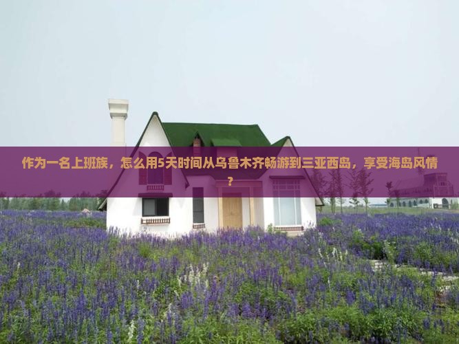 作为一名上班族，怎么用5天时间从乌鲁木齐畅游到三亚西岛，享受海岛风情？