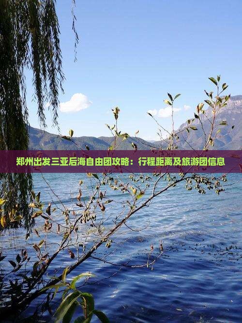 郑州出发三亚后海自由团