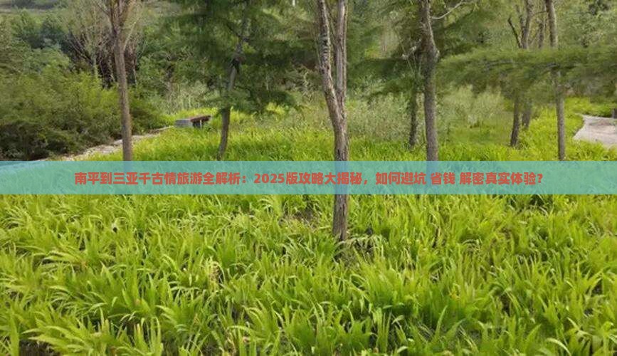 南平前往三亚千古情旅游 南平前往三亚千古情旅游