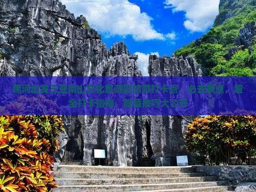 黑河出发三亚南山文化旅游区旅游打卡点