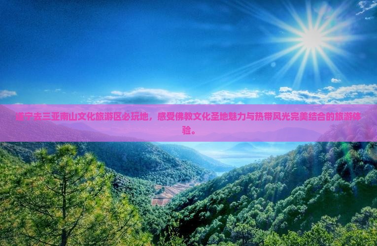 遂宁去三亚南山文化旅游区必玩地