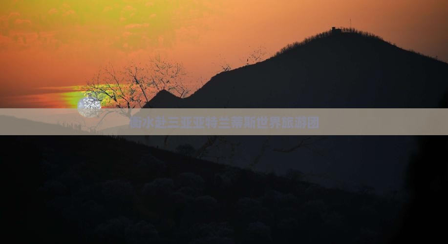 衡水去三亚亚特兰蒂斯水世界大型旅游团
