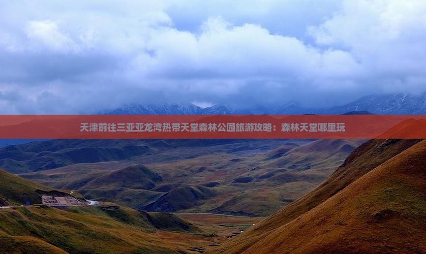 天津前往三亚亚龙湾热带森林公园哪里玩
