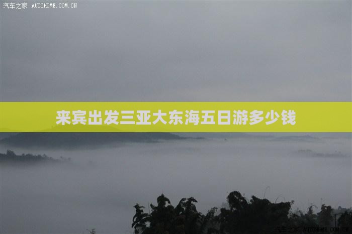 来宾出发三亚大东海五日游