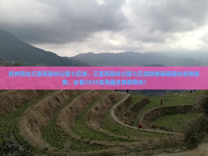 抚州前往三亚凤凰岭公园七日游
