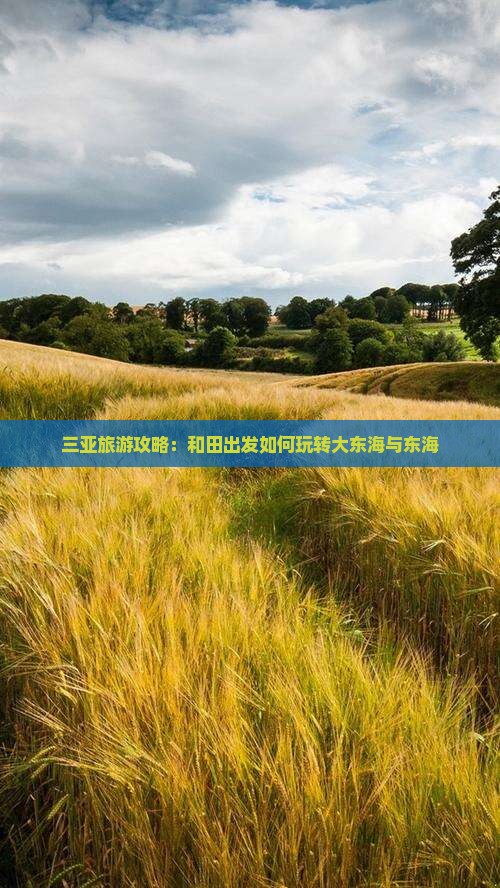三亚旅游攻略：和田出发如何玩转大东海与东海