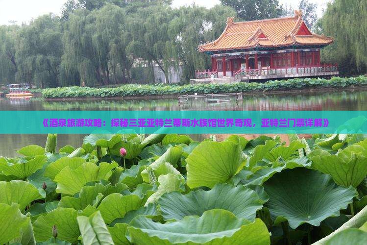 酒泉出发三亚亚特兰蒂斯水族馆门票