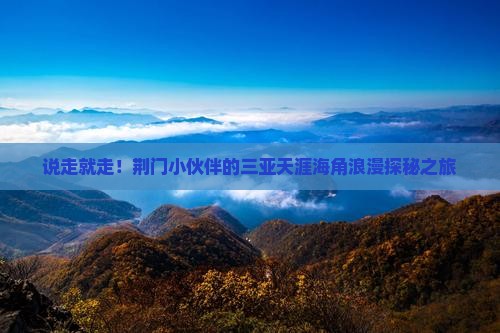 荆门出发三亚天涯海角三日游