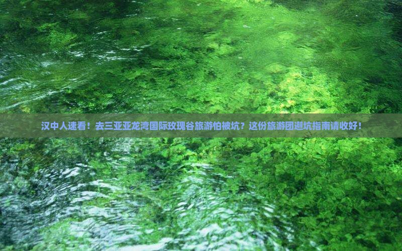 汉中前往三亚亚龙湾国际玫瑰谷大型旅游团