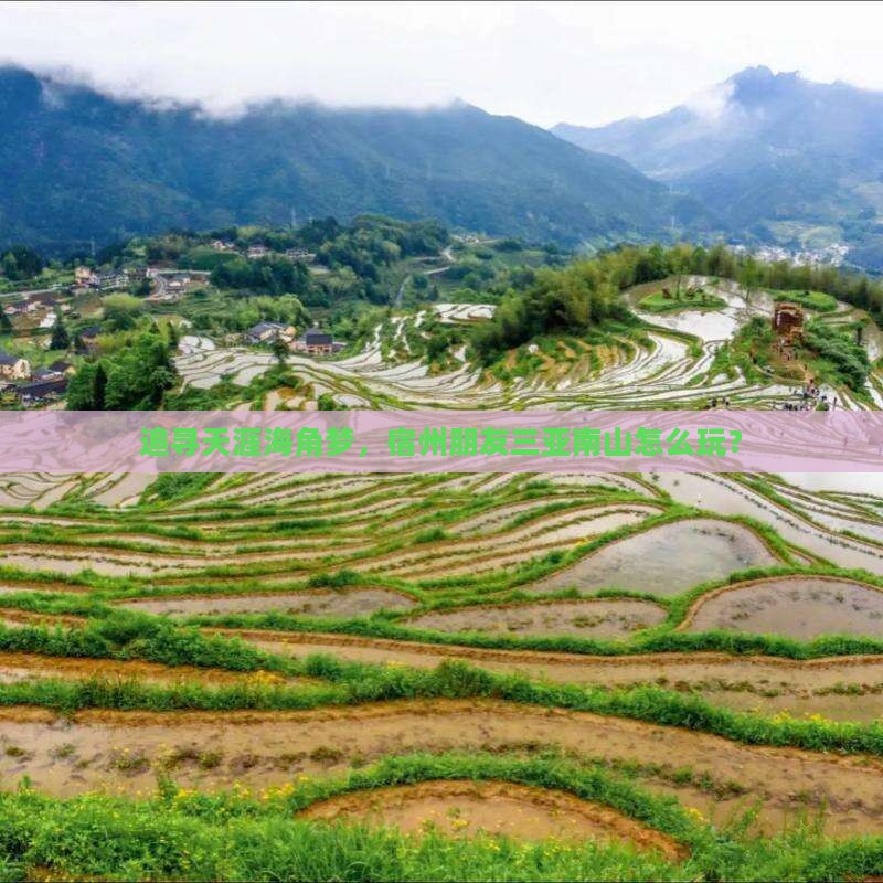 宿州出发三亚南山文化旅游区攻略