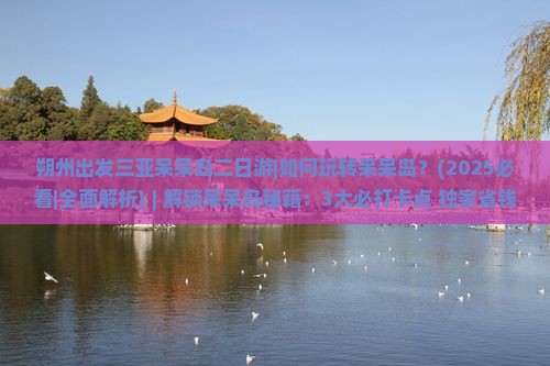朔州出发三亚呆呆岛二日游