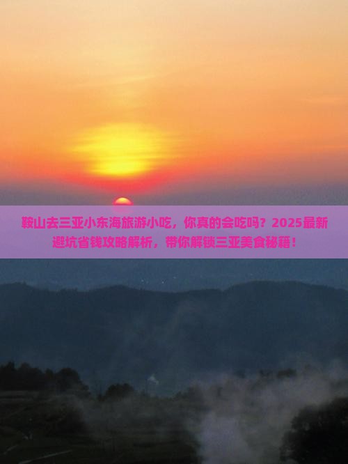 鞍山去三亚小东海旅游小吃