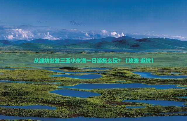 潍坊出发三亚小东海一日游