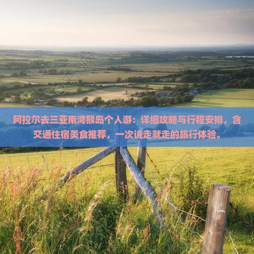 阿拉尔去三亚南湾猴岛个人游