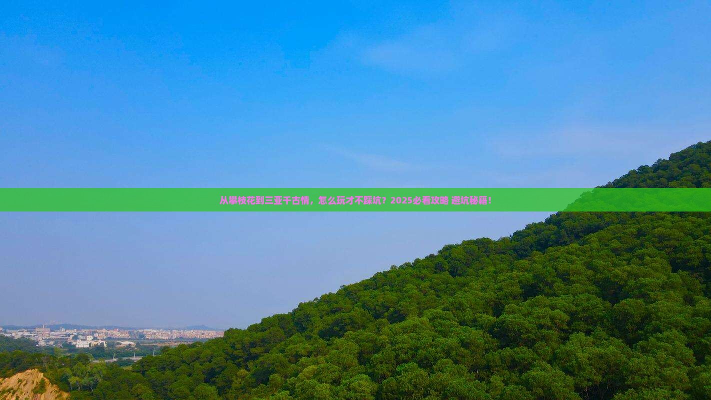 攀枝花前往三亚千古情哪里玩