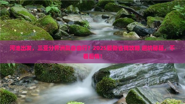 河池前往三亚分界洲岛自由行