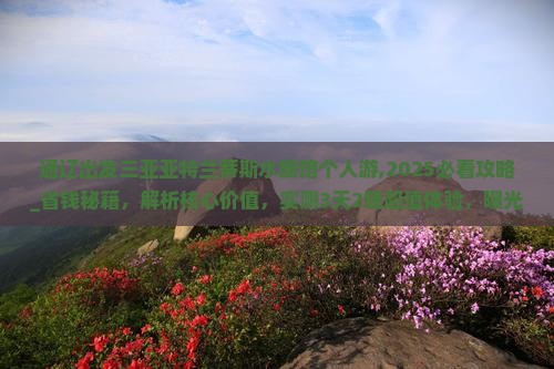 通辽出发三亚亚特兰蒂斯水族馆个人游