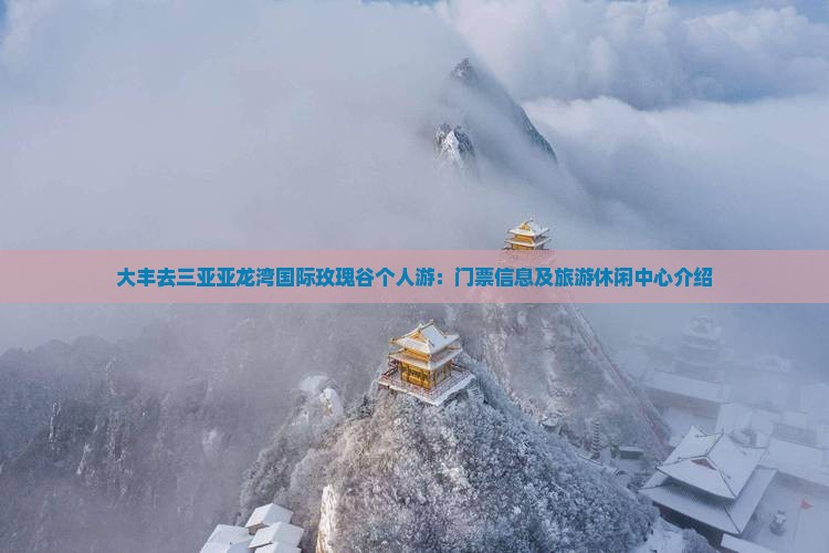 大丰去三亚亚龙湾国际玫瑰谷个人游：门票信息及旅游休闲中心介绍