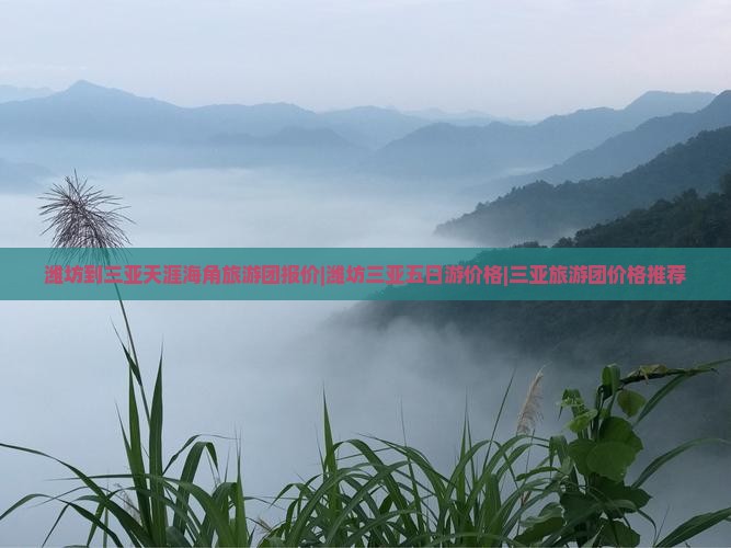 潍坊去三亚天涯海角五日游