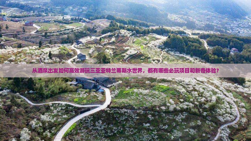 酒泉出发三亚亚特兰蒂斯水世界哪里玩