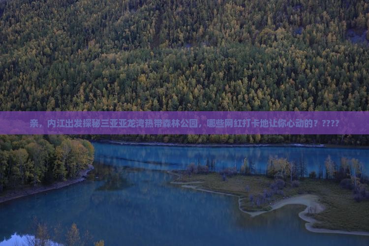 内江出发三亚亚龙湾热带森林公园旅游网红地点