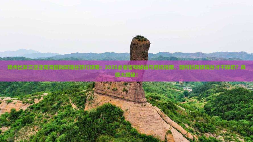 扬州出发三亚亚龙湾国际玫瑰谷旅行社