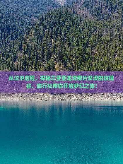 汉中出发三亚亚龙湾国际玫瑰谷旅行社
