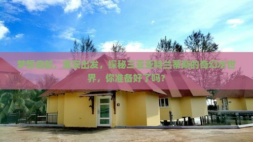 淮安前往三亚亚特兰蒂斯水世界旅行社