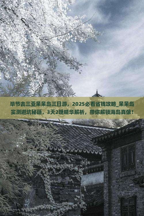 毕节去三亚呆呆岛三日游