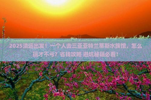 清远去三亚亚特兰蒂斯水族馆个人游