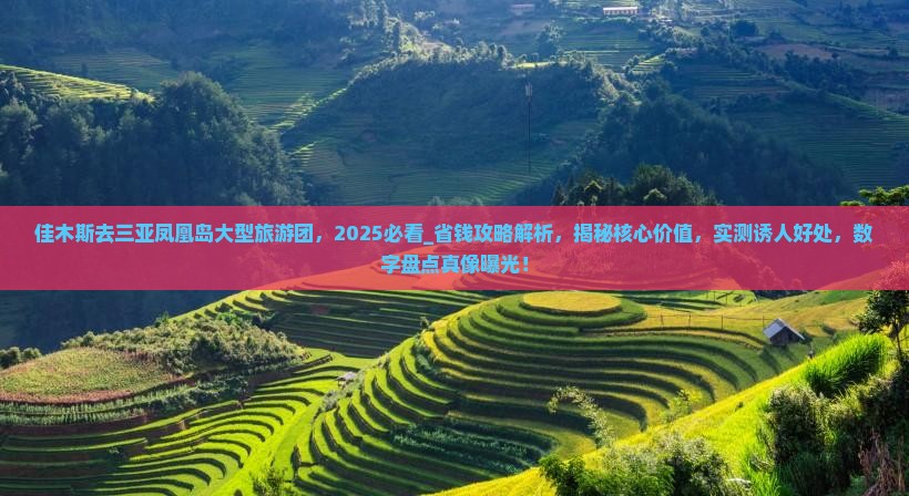 佳木斯去三亚凤凰岛大型旅游团