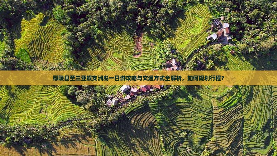 鄢陵县出发三亚蜈支洲岛一日游