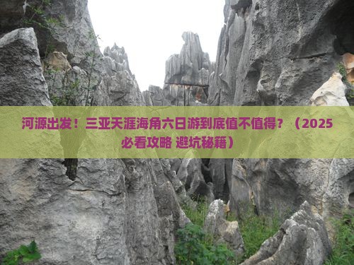 河源前往三亚天涯海角六日游