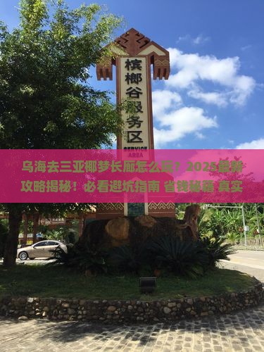 乌海去三亚椰梦长廊二日游