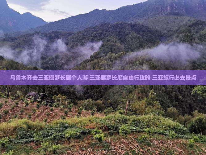 乌鲁木齐去三亚椰梦长廊个人游