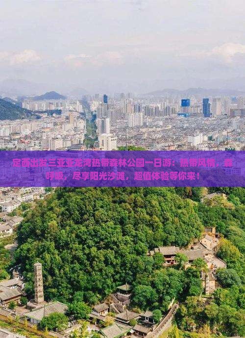 定西出发三亚亚龙湾热带森林公园一日游