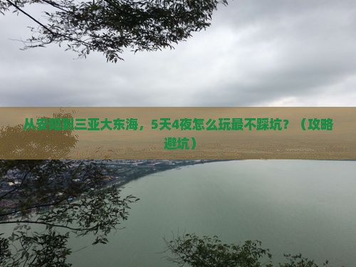 安阳前往三亚大东海攻略