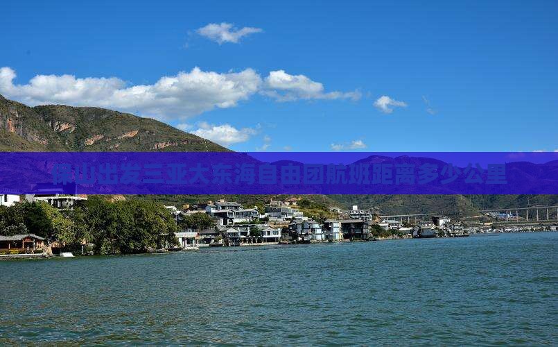 保山出发三亚大东海自由团航班距离多少公里