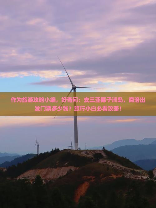 商洛去三亚椰子洲岛门票