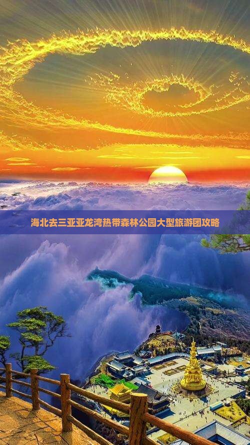 海北去三亚亚龙湾热带森林公园大型旅游团
