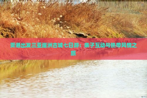 贵港出发三亚崖洲古城七日游