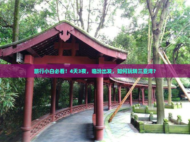 临汾出发三亚三亚湾四日游