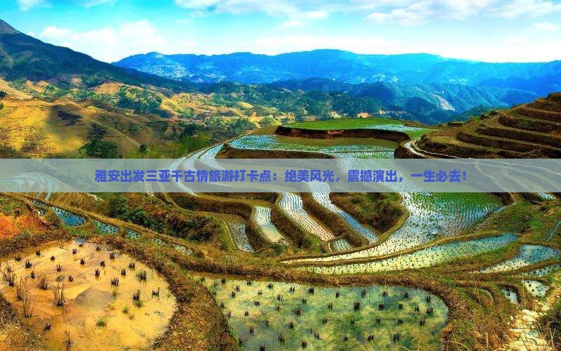 雅安出发三亚千古情旅游打卡点