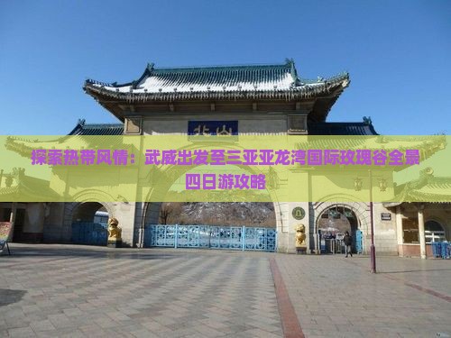 探索热带风情：武威出发至三亚亚龙湾国际玫瑰谷全景四日游攻略