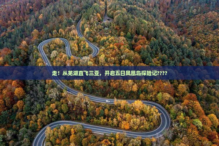 芜湖出发三亚凤凰岛五日游